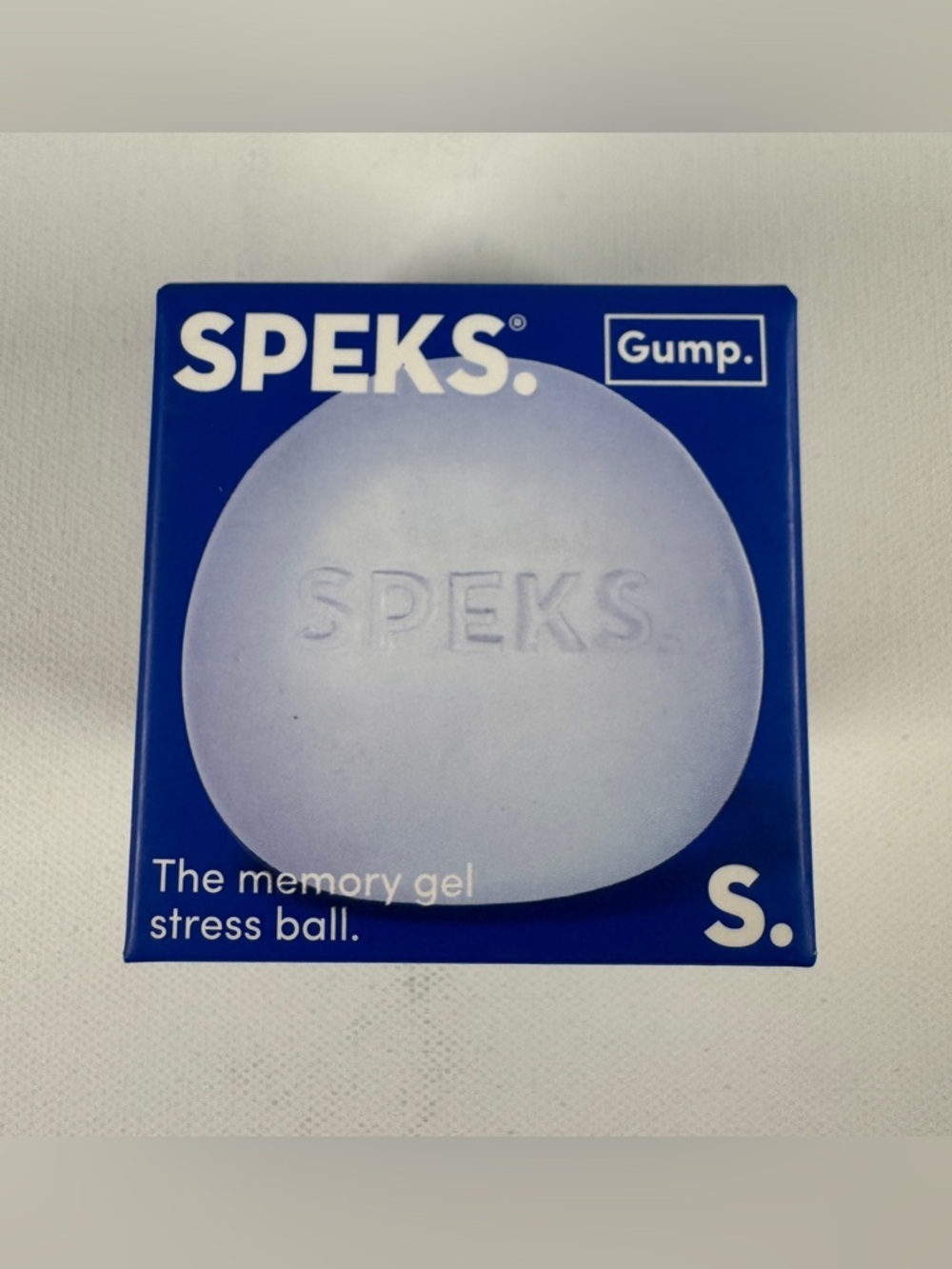 Speks Gump Stress Ball Silky Soft Memory Gel Squishy Fidget In Hand Fast Ship